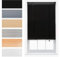 FURNISHED PVC Venetian Window Blinds Made to Measure Home Office Blind New - Black 120W x 150H cm