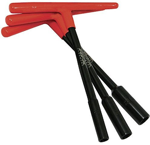 RFX Pro T-Bar Set (Black/Orange) Standard Reach with Rubber Handle 8mm/10mm/12mm