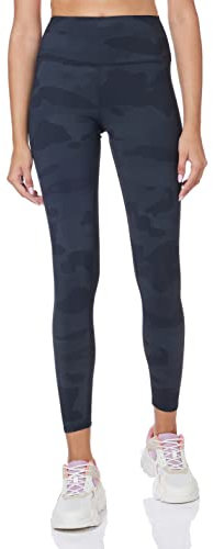 Alo Yoga Damen Vapor Leggings, Camouflage Schwarz, S EU