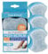 Spongeables Shea Butter & Tea Tree Oil Foot Buffer, Loofah Form, Clean & Fresh Scent, 3 Pack