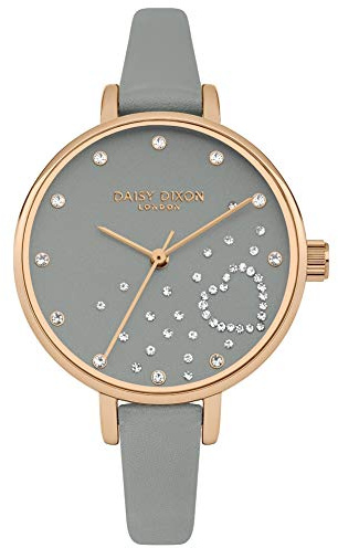 Daisy Dixon Womens Quartz Watch, Analogue Classic Display and Leather Strap DD083ERG
