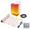 Electric Underfloor Heating Mat Kit for Tiled/Stone Floors 160W/m2-20m2 with Programmable Thermostat