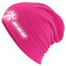 Roughtex Laufmütze Herren Damen Sport Mütze reflektierend zum Laufen Jogging Beanie Laufmützen Sommer Winter Pink XS/S