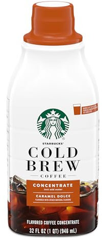 Starbucks Cold Brew Concentrate, Caramel Dolce, 100 ml