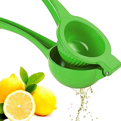 Lemon Squeezer, Lime Juice Press, Manual Press Citrus Juicer For Squeeze The Freshest Juice - Green