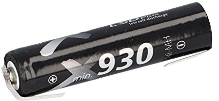 AAA Micro Akku LSD Plus NI-MH 1,2V 930 mAh U Lötfahne Low self-Discharge wiederaufladbar + geringe Selbstentladung