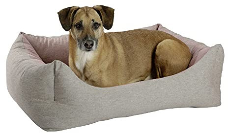 Kerbl Pet 80396 Kuschelbett Golden 60x70x23cm, rot/braun, 1.5009 kg