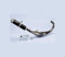 Pot 50 a boite polini hm pour minarelli 50 am6, beta 50 rr-rieju 50 rs3, rs2, rs1, mrt, smx, rmx, rr-peugeot 50 xps, xp6-mbk 50 x-power, x-limit-yamaha 50 tzr, dtr (passage bas -silencieux alu noir)