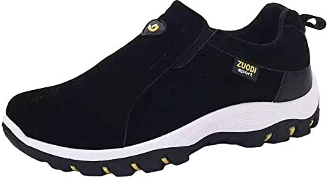 NOAGENJT scarpe da ginnastica stivali da pescatore alti uomo dude scarpe uomo estive 2023 stivali uomo estivi Nero-4 8.99