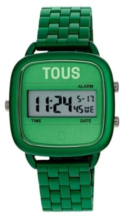 TOUS Reloj D-Logo 300358000 Aluminio Verde