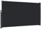 XINZI Store latéral extensible unilatéral en aluminium avec fonction rétractation automatique - Protection solaire - Brise-vue pour balcon, terrasse, jardin, anthracite