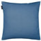 LINUM Annabell Elegant Kissenhülle 50x50 cm, 100% Baumwolle, Maschinenwaschbar, Tiefseeblau