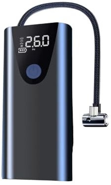 Compresor Aire Coche Bomba Inflado Neumáticos Eléctrica Inalámbrica para Coche Motocicleta Compresor Aire Portátil Bomba Aire Mano Compresor Portatil