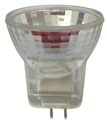 UGEFKMQ Halogen Leuchtmittel MR8 10W 12V Mini Strahler MR8 12V 5W Halogen Glühlampe G4 Bi-Pin Sockel Halogenlampe,12V-5W