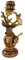 Werner Voss GmbH Kerzenhalter Hirsch Alexander 30,5 cm 1 flmg Poly Dekoration Skulptur Leuchter