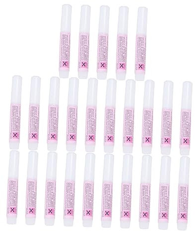 FOYTOKI 25piezas Pegamento Uñas Postizas Manicura Acrílica Unidades Rápido Secado Adhesivo Fuerte