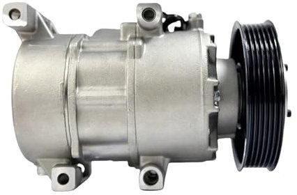 Compresor de aire acondicionado DVE12 compatible con Hyundai Accent/Kia Rio Rio5 2012 2013 2014 2015 2016 2017 97701-1R100 97701-1W600 977011R100 977011W600