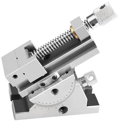 High Precision 2Inch Universal Grinder Vise Screw Sine Slope Adjustable Angle Tool Precise Structure Versatile Use