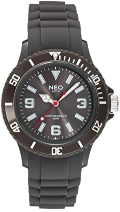 NEO watch N1-008 Uni-Armbanduhr, Silikonarmband