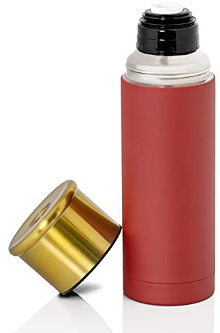 Shotgun Shell Stil 33,8 Unzen (1 l) Edelstahl-Vakuumflasche