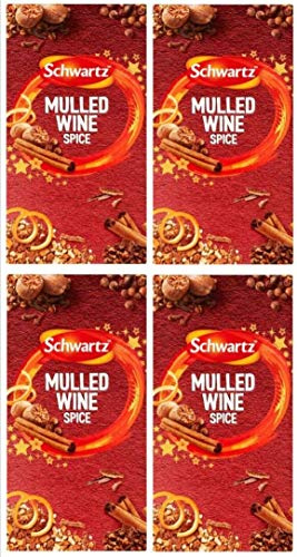 Schwartz Mulled Wine Carton 18g - Pack of 4