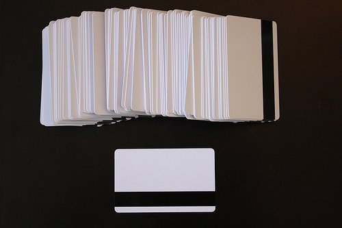 Brainstorm ID - 50 Blanko-HiCo Gloss Mag Strip Inkjet PVC ID Cards, doppelseitiger Druck