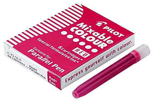 Pilot Mixable Colour Cartridge for Parallel Pen RED