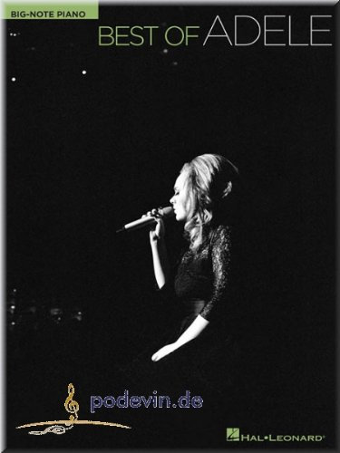 Best of Adele (Big Note) - Klaviernoten [Musiknoten]