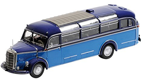 Minichamps 439360011 MB Mercedes - Benz O 3500 Bus 1950 , hellblau dunkelblau
