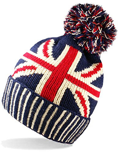 UNISEX UNION JACK FLAG BOMMEL MÜTZE