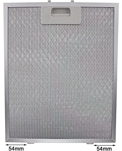 SPARES2GO Cooker Hood Metal Grease Filter (Silver, 320 x 260mm, Pack of 1)