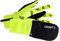 Craft Radhandschuh Lang 2 In 1 Hybrid Weather Gloves, Flumino/Black,L