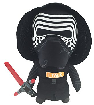 Star Wars - SW02602 - Kylo Ren, sprechende Premium-Plüschfigur, 30 cm