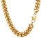 PROSTEEL Collier Gros Maillon Femme Plaqué Or 46cm Chaîne Grosse Maille Homme 14mm Rapper Style