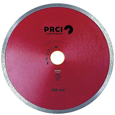 Disque diamant Coupelec 200mm - alésage 25, 4/ 22, 2mm, Rouge