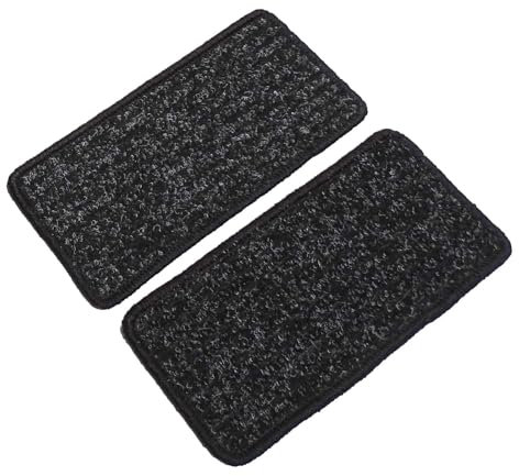 Mertex Automatte Autoteppich kompatibel mit Ducato Jumper II Boxer II 250 seit Bj. 2006 Robust 1616-R-A (schwarz, 2 Einstiegsmatten)