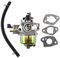 MCHNIC Carburateur avec joint d'étanchéité durite de carburant pour Moteur Honda GXV120 GXV140 GXV160 Moteurs HR194 HR195 HR214 HRA214 HR215 HR216 HRA216 HRC216 Tondeuse à Gazon GH-PM 46 S HW