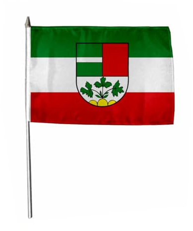 U24 Flagge Fahne Stockflagge Laupheim 30 x 45 cm Stockfahne 3er Pack