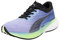 PUMA Womens Deviate Nitro 2 Running Shoes Blue/Purple 5.5 (38.5)