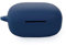 FTRONGRT Bluetooth-Kopfhörer Schutzhülle für Linklike Halo, Stoßfest, Bluetooth-Kopfhörerhülle aus Silikon mit Linklike Halo Bluetooth-Kopfhörer.Navy Blau