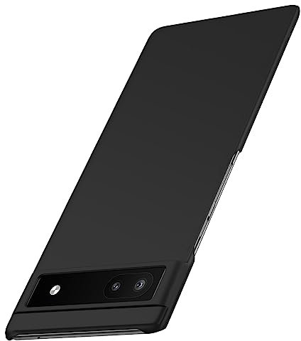 Galful Hülle für Google Pixel 7A Hardcase 6.1”, Ultra Dünn Matte Handyhülle Slim Schutzhülle Matt PC Stoßfeste Kratzfeste Cover Bumper Case Für Pixel 7a Schwarz