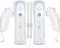 Bonacell 2er Set Controller für Wii Wireless wii Fernbedienung mit Nunchuck Wii Remote Gamepad mit Motion Plus und weiß Silikongehäuse Armband Vernbedinung Ersatz Controller für Wii/U