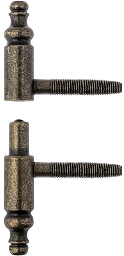 OTLAV Einbohrband Typ 190,Flügel+Rahmenteil,Band ø 16mm,Stahl bronzefärbig