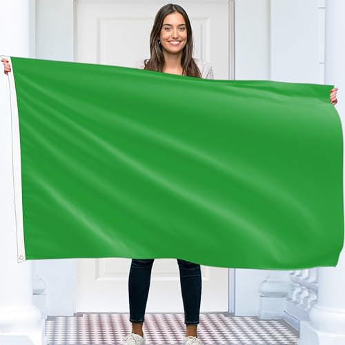 Bandiera verde solido
