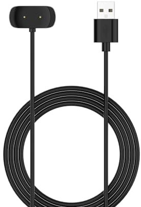TINGYR Ladekabel Ladegerät Kompatibel mit Amazfit bip5 unity, USB Magnetisches Ladekabel Kabel, 1M