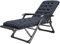 Liegestuhl, Sonnenliege, Garten-Zero-Gravity-Stuhl, Rasen-Liegestuhl, zusammenklappbar, tragbar, Chaiselongue mit abnehmbarem Kissen, verstellbarer Terrassen-Liegestuhl, Zero-Gravity-Stuhl hoffn