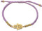 Hand der Fatima Armband für Frauen Männer Edelstahl Hamsa Fatima Hand mit einer Perle Bunten Weben Verstellbare Armband Talisman Schmuck Geschenk (Gold-P)