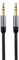 audio pirates Aux Kabel, Audiokabel Klinke auf Klinke – Nylon-geflochtenes 3,5mm Klinkenkabel; kompatibel mit Autoradios, Kopfhörern, Lautsprechern, Smartphones, Laptops; flexibel (1 Pack - 5 Meter)