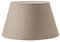 Home Sweet Home Abat-jour pour lampe de table | Abat-jour taupe | 30/20/17cm | pour douille E27 | Abat-jour en tissu