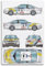 ZLQYHW Vintage-Sportwagen-Poster, Manta B 400, Gruppe B, Rallye-Auto, Blaudruck, dekorative Leinwand, Familienschlafzimmer, Kunstwerk, Bild, Gemälde, 50 x 75 cm